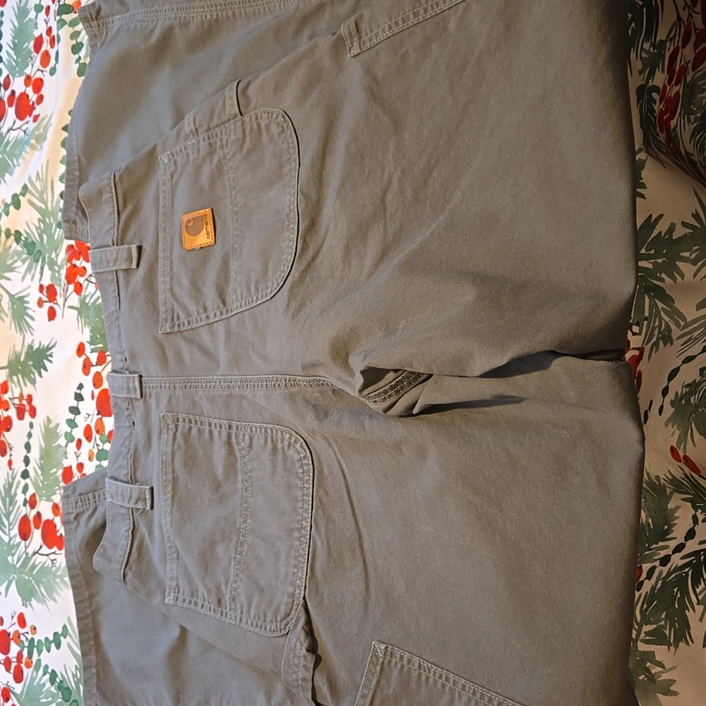 Carhartt Men's Gray Carpenter Jeans